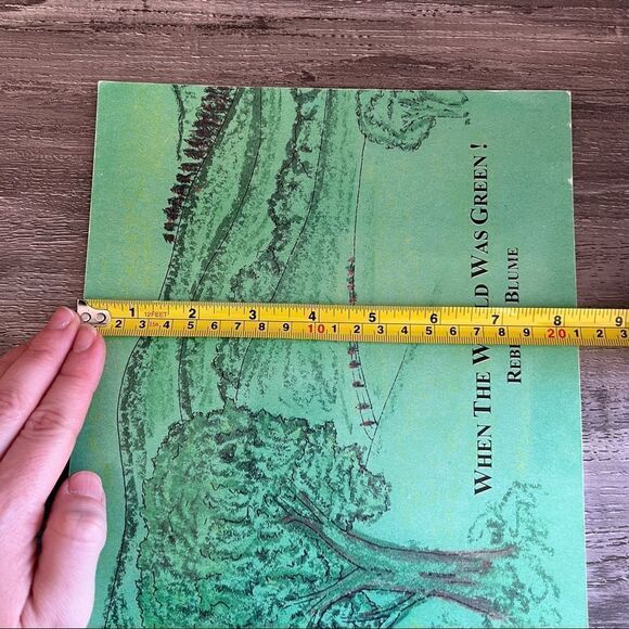 When the World was Green by Rebecca Blume Signed First Edition - Picture 3 of 10